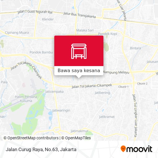 Peta Jalan Curug Raya, No.63