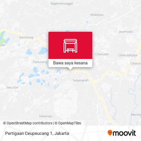 Peta Pertigaan Ceupeucang 1