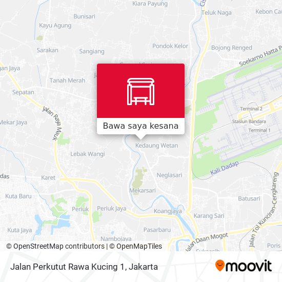 Peta Jalan Perkutut Rawa Kucing 1