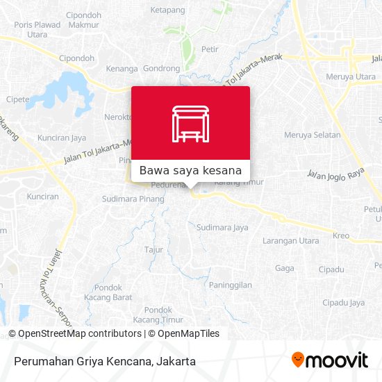 Peta Perumahan Griya Kencana