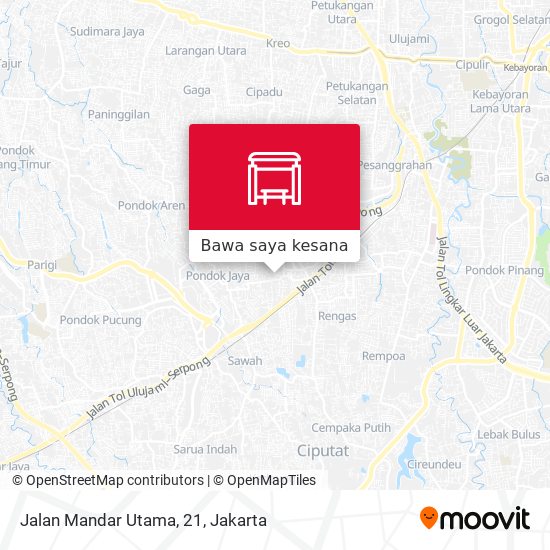 Peta Jalan Mandar Utama, 21