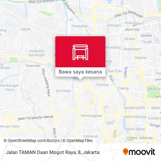 Peta Jalan TAMAN Daan Mogot Raya, 8