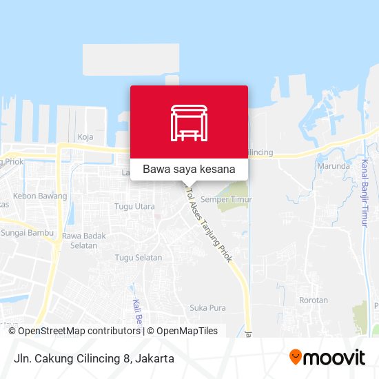 Peta Jln. Cakung Cilincing 8