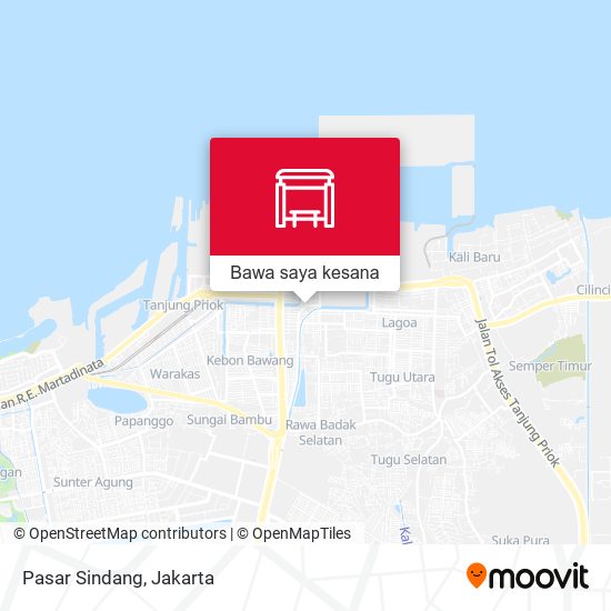 Peta Pasar Sindang