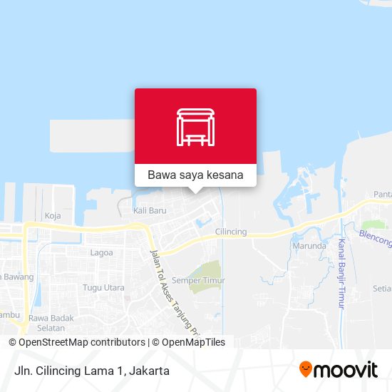 Peta Jln. Cilincing Lama 1