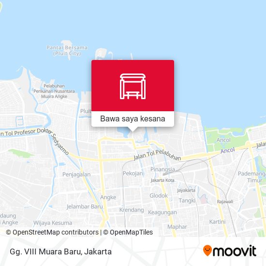 Peta Gg. VIII Muara Baru