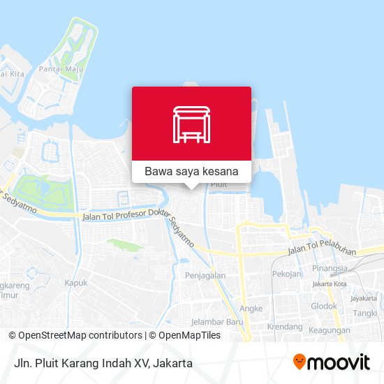 Peta Jln. Pluit Karang Indah XV