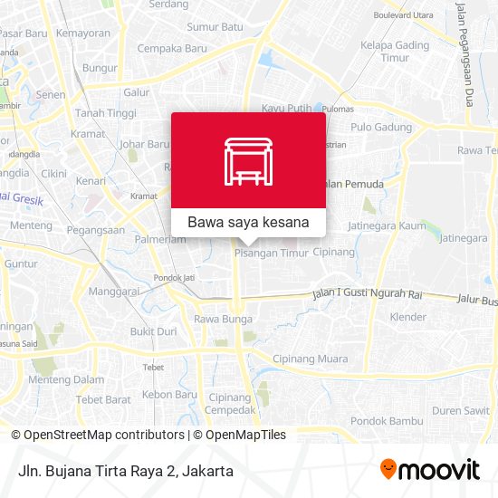 Peta Jln. Bujana Tirta Raya 2