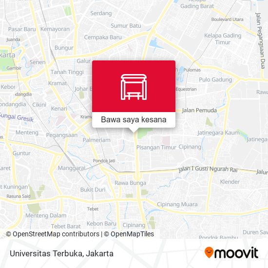 Peta Universitas Terbuka