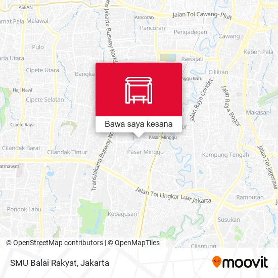 Peta SMU Balai Rakyat