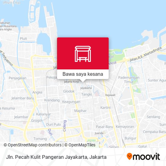 Peta Jln. Pecah Kulit Pangeran Jayakarta