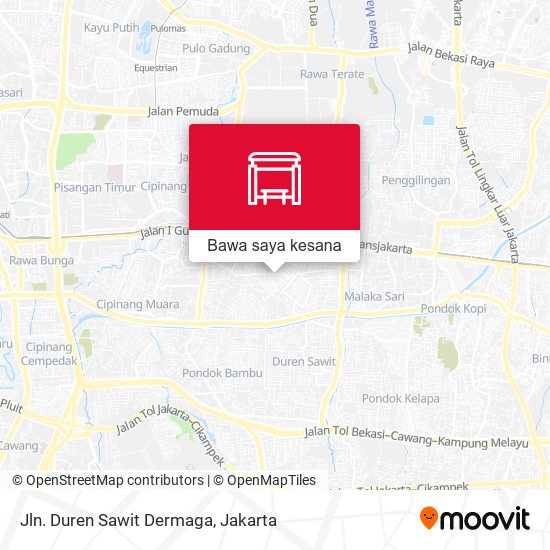Peta Jln. Duren Sawit Dermaga