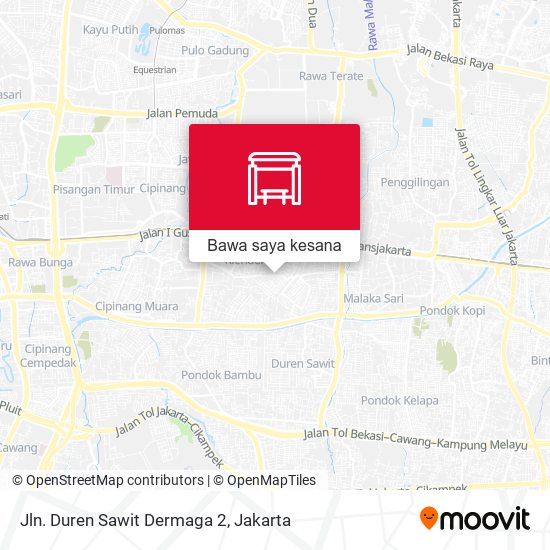 Peta Jln. Duren Sawit Dermaga 2