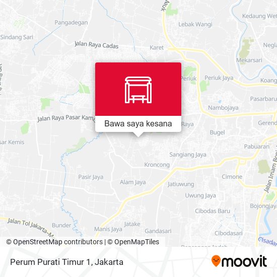 Peta Perum Purati Timur 1