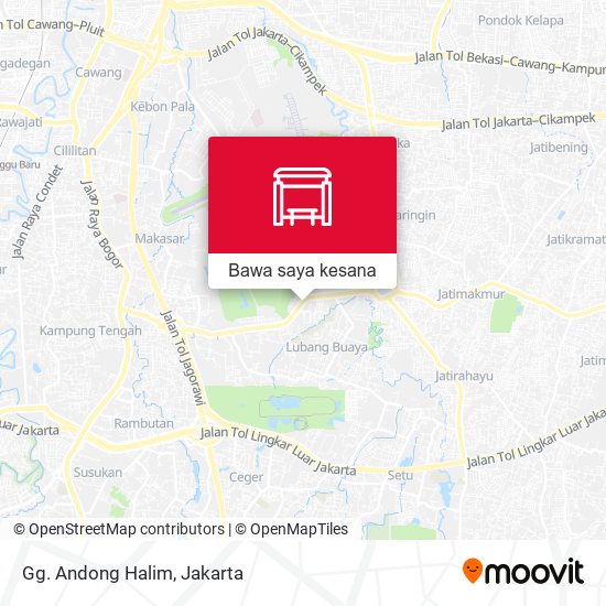 Peta Gg. Andong Halim