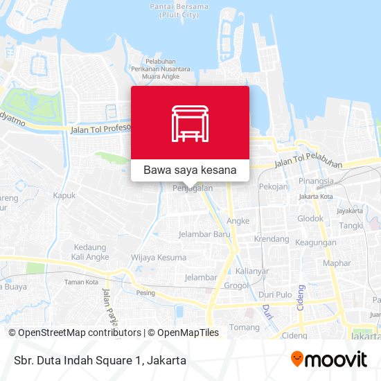 Peta Sbr. Duta Indah Square 1