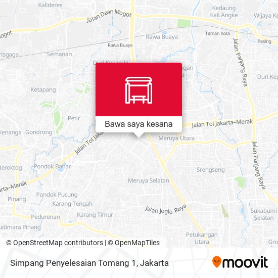 Peta Simpang Penyelesaian Tomang 1