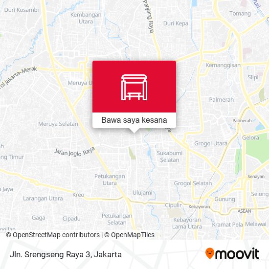 Peta Jln. Srengseng Raya 3