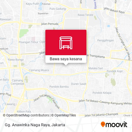 Peta Gg. Anawinka Naga Raya