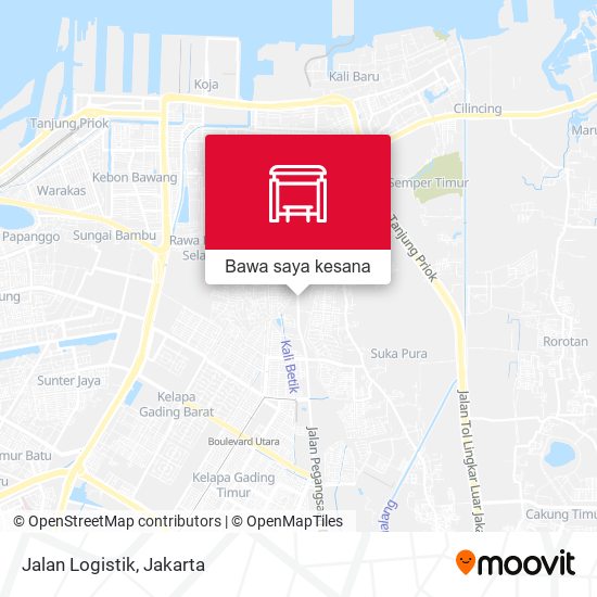 Peta Jalan Logistik