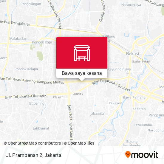 Peta Jl. Prambanan 2