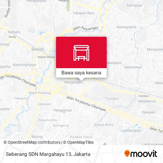 Peta Seberang SDN Margahayu 13