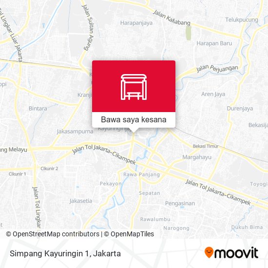 Peta Simpang Kayuringin 1