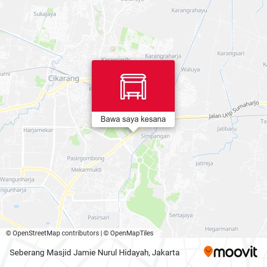 Peta Seberang Masjid Jamie Nurul Hidayah