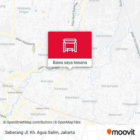 Peta Seberang Jl. Kh. Agus Salim
