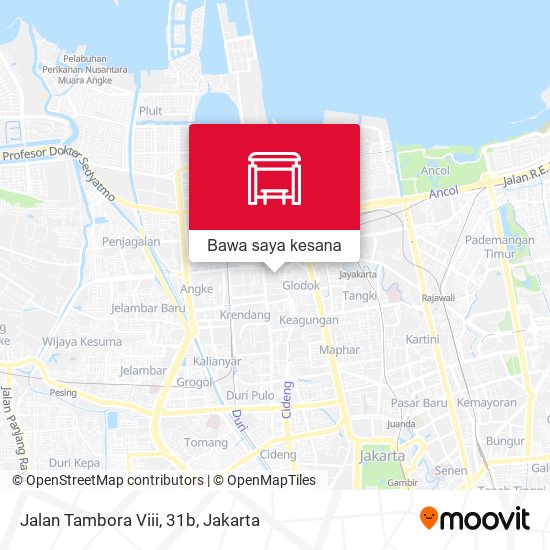 Peta Jalan Tambora Viii, 31b