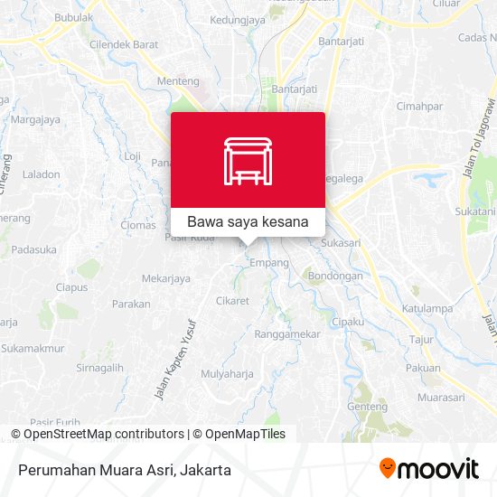 Peta Perumahan Muara Asri