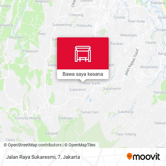 Peta Jalan Raya Sukaresmi, 7