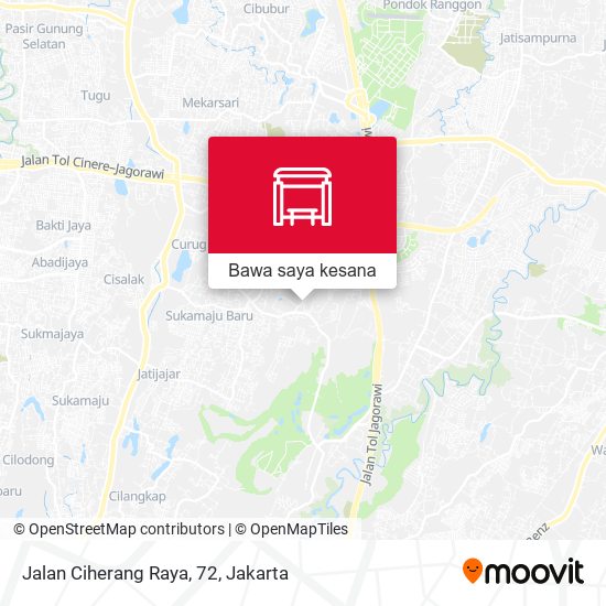 Peta Jalan Ciherang Raya, 72