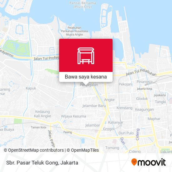 Peta Sbr. Pasar Teluk Gong