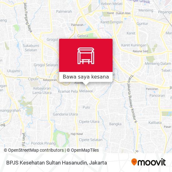 Peta BPJS Kesehatan Sultan Hasanudin