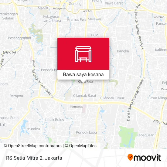 Peta RS Setia Mitra 2