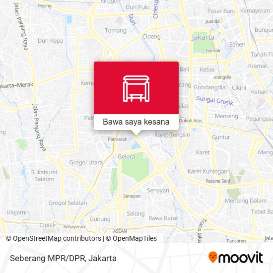 Peta Seberang MPR/DPR