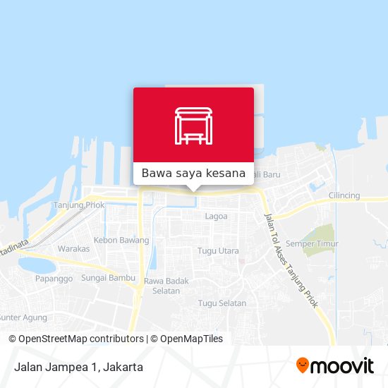 Peta Jalan Jampea 1