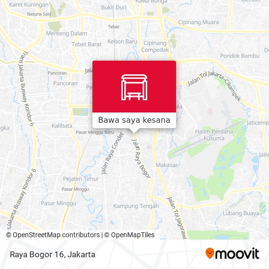 Peta Raya Bogor 16