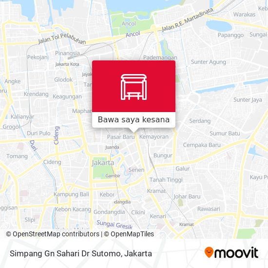 Peta Simpang Gn Sahari Dr Sutomo