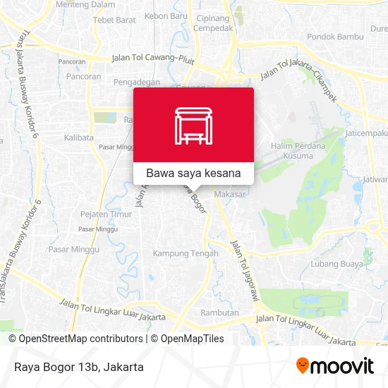 Peta Raya Bogor 13b