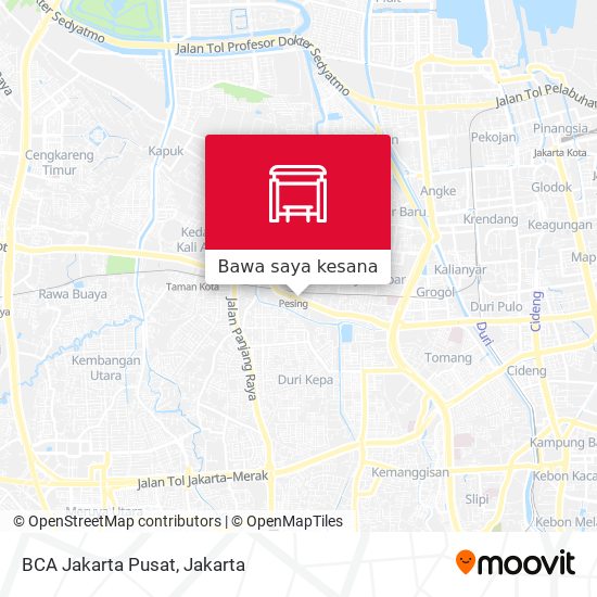 Peta BCA Jakarta Pusat