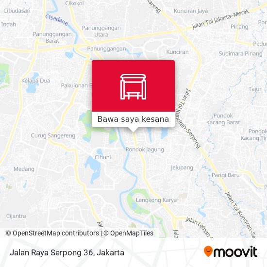 Peta Jalan Raya Serpong 36