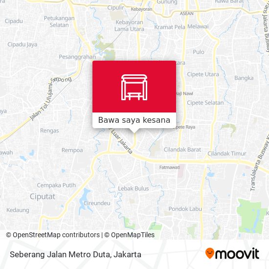 Peta Seberang Jalan Metro Duta