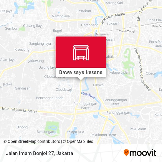 Peta Jalan Imam Bonjol 27