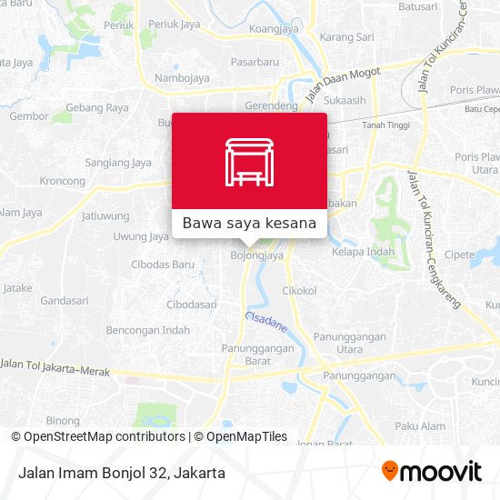 Peta Jalan Imam Bonjol 32