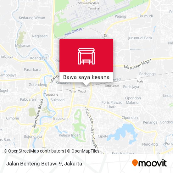 Peta Jalan Benteng Betawi 9