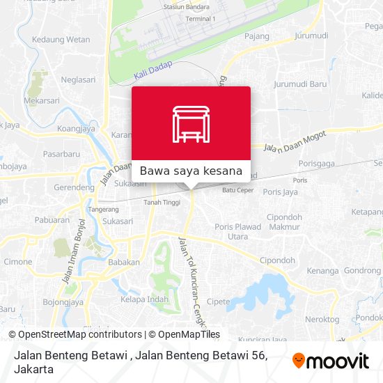 Peta Jalan Benteng Betawi , Jalan Benteng Betawi 56