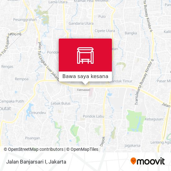 Peta Jalan Banjarsari I