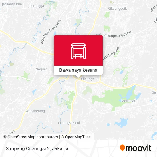 Peta Simpang Cileungsi 2